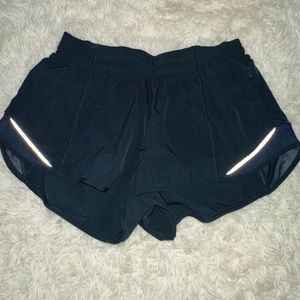 Navy Lululemon shorts 2.5 length
